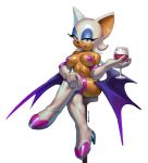  absurd_res alcohol anthro barstool bat_wings beverage blanclauz breasts chiropteran clothing crossed_legs female footwear furniture gloves green_eyes hair handwear hi_res high_heeled_boots high_heels looking_at_viewer mammal membrane_(anatomy) membranous_wings nude pasties rouge_the_bat shoes simple_background sitting solo sonic_the_hedgehog_(series) stool tan_body tan_skin white_background white_hair wine wine_glass wings 