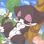  animal_crossing blush breasts cat crossgender feline female insertion mammal nintendo peach penetration punchy punchy_(animal_crossing) pussy rule_63 vaginal vaginal_insertion vaginal_penetration video_games 