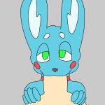  1:1 4_fingers ambiguous_gender animated anthro blue_body blue_fur bow_tie delta&#039;s_art duo eye_contact fellatio fingers first_person_view five_nights_at_freddy&#039;s five_nights_at_freddy&#039;s_2 fur green_eyes hands_on_thighs lagomorph leporid lidded_eyes looking_at_another looking_at_viewer loop male male/ambiguous male_pov mammal oral oral_penetration penetration penile rabbit red_cheeks sex short_playtime simple_background toy_bonnie_(fnaf) video_games 