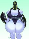  2020 alien alien_humanoid ben_10 big_breasts breasts cartoon_network female galvanic_mechamorph hi_res huge_breasts humanoid jaeh looking_at_viewer solo upgrade_(ben_10) 