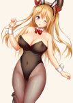  animal_ears bunny_ears heels no_bra uehiro 