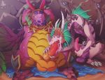  activision anthro balls conditional_dnp dragon duo enzo_(spyro) fellatio genitals male male/male marco_(spyro) masturbation mechanical_wings oral penile penile_spines penis sex size_difference spyro_reignited_trilogy spyro_the_dragon tongue video_games wings xnirox 