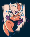  absurd_res anthro areola areola_slip armwear big_breasts breasts chiropteran clothing elbow_gloves eyeshadow female footwear glitter gloves handwear hi_res high_heels makeup mammal rouge_the_bat shoes solo sonic_the_hedgehog_(series) weakplacenta 