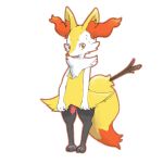  1:1 alpha_channel animal_genitalia animal_penis anthro bodily_fluids braixen canid canine canine_penis digitigrade fox genitals male mammal nintendo obscenecanary penis pok&eacute;mon pok&eacute;mon_(species) pok&eacute;mon_amie simple_background solo sweat transparent_background video_games 