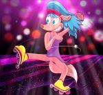  absurd_res anthro bottomless canid canine clothed clothing dancing female fox hi_res lobofeo mammal nickelodeon rocko&#039;s_modern_life sheila_(rocko&#039;s_modern_life) skates solo toony 