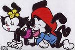  8horns animaniacs dot_warner tagme wakko_warner 