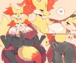  &lt;3 &lt;3_eyes 3_toes anthro anus balls bent_over big_breasts black_body black_fur blush bodily_fluids braixen breast_suck breastfeeding breasts butt cheek_tuft chest_tuft claws conditional_dnp crunchobar cum cumshot delphox digitigrade dipstick_tail duo ejaculation erection facial_tuft fangs feet female fur genital_fluids genitals handjob hi_res humanoid_genitalia humanoid_penis inner_ear_fluff male male/female multicolored_tail nintendo nipples nude open_mouth orange_eyes pawpads paws penile penis pok&eacute;mon pok&eacute;mon_(species) presenting presenting_anus presenting_hindquarters presenting_pussy pussy pussy_juice raised_tail red_body red_fur sex simple_background speech_bubble spread_legs spreading sucking sweat toe_claws toes tongue tuft video_games white_body white_fur yellow_body yellow_fur 