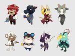  4:3 accipitrid accipitriform alternate_species animal_crossing avian bandage bird black_body black_fur blood_blockade_battlefront blue_eyes bovid brown_body brown_fur butler butterfly_net camera canid canine canis caprine chain_sumeragi cigar clothed clothing cricetid crossover cup domestic_cat eagle equid equine eyewear fangs feathers felid feline felis female fishing_rod fur gilbert_f._altstein glasses goat green_body green_feathers grey_body grey_fur group hamster haplorhine hi_res horse k.k. klaus_von_reinherz leonardo_watch lion male mammal monkey nintendo pantherine primate purple_eyes ranged_weapon rodent simple_background slingshot steven_a._starphase tan_body tan_fur video_games watering_can weapon white_body white_fur wolf yellow_body yellow_eyes yellow_fur zapp_renfro zed_o&#039;brien 