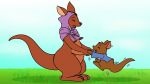  16:9 anthro child disney duo female hop jumping kanga kangaroo macropod male mammal marsupial mother mother_and_child mother_and_son parent parent_and_child scorpiogustavo smile son widescreen winnie_the_pooh_(franchise) young 