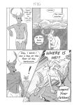  ! 2020 absurd_res anthro antlers beastars bed bedding briefs canid canine canis cervid clothing comic dialogue duo english_text ffog furniture greyscale hi_res horn humor jumping leaping legoshi_(beastars) louis_(beastars) lying male mammal monochrome navel nude on_bed on_side standing text under_covers underwear wolf 