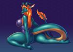  absurd_res anthro big_butt butt clothed clothing dragon equid equine female hi_res horse hybrid latex_clothing looking_at_viewer mammal partially_clothed rubber sanfingulipunrapin simple_background solo thick_thighs 