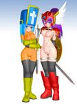  cleric dragon_quest_iii tagme warrior 