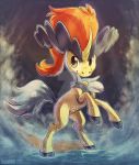  equid equine kaceymeg keldeo keldeo_(ordinary_form) legendary_pok&eacute;mon mammal nintendo pok&eacute;mon pok&eacute;mon_(species) pose prancing rearing_up sea solo video_games water wave 