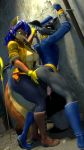  3d_(artwork) 9:16 against_wall anal anal_fingering anthro arms_above_head balls belt billynr blue_hair bodily_fluids boots bottomless bottomwear bound breasts canid canine carmelita_fox clothed clothing digital_media_(artwork) domination duo erection female female_domination female_fingering_male female_penetrating female_penetrating_male fingering footwear fox fur genital_fluids genitals gloves grey_body grey_fur hair handcuffed handcuffs hands_tied handwear hat headgear headwear hi_res humanoid_genitalia humanoid_penis light lighting long_ears long_hair male male/female male_penetrated mammal multicolored_body multicolored_fur nipples pants partially_clothed penetration penis pipe precum procyonid prostate_massage prostate_stimulation raccoon role_reversal sex shackles sly_cooper sly_cooper_(series) sony_corporation sony_interactive_entertainment sucker_punch_productions teeth video_games wall_(structure) 