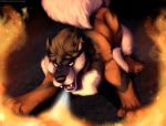  arcanine awkore canid canine canis feral fire jonas-puppeh male mammal nintendo pok&eacute;mon pok&eacute;mon_(species) solo video_games wolf 