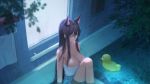  animal_ears megane naked tagme towel 