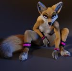  3d_(artwork) anthro areola breasts canid canine digital_media_(artwork) female fingering fingering_self fox mammal masturbation nipples nude ruaidri solo titord tongue tongue_out vaginal vaginal_fingering 