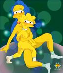  lisa_simpson marge_simpson orange_box tagme the_simpsons 