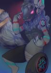  absurd_res anthro claws hi_res kaza_reloide machine male oscer protogen robot robotic solo stare 