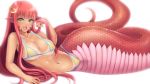  miia_(monster_musume) monster_girl monster_musume_no_iru_nichijou pointy_ears swimsuits tagme tail tan_lines 