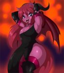  anthro clothed clothing digital_media_(artwork) equid equine fan_character friendship_is_magic hair legwear long_hair looking_at_viewer male mammal my_little_pony open_mouth seraphic_crimson simple_background solo suirano thigh_highs wings 