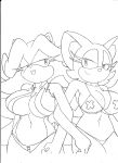  anthro archie_comics big_breasts bikini breasts breezie_the_hedgehog chiropteran clothed clothing duo eulipotyphlan female hair hedgehog hi_res lifeguard mammal membrane_(anatomy) membranous_wings monochrome rouge_the_bat simple_background sonic_the_hedgehog_(archie) sonic_the_hedgehog_(comics) sonic_the_hedgehog_(series) superbunnygt swimwear video_games wings 