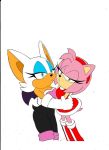  amy_rose anthro breasts chiropteran clothed clothing colored duo eulipotyphlan female female/female fur gloves handwear hedgehog kissing looking_at_viewer mammal membrane_(anatomy) membranous_wings rouge_the_bat sonic_the_hedgehog_(series) superbunnygt tagme video_games wings 
