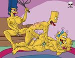  bart_simpson lisa_simpson maggie_simpson marge_simpson the_fear the_simpsons 