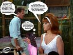  dawn_wells fakes gilligan&#039;s_island ginger_grant mary_ann_summers professor_roy_hinkley russell_johnson tina_louise 