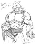  anthro bodily_fluids clothed clothing cum dragon ejaculation erection galaxy_fight genital_fluids genitals gunter_(galaxy_fight) hi_res male monochrome muscular muscular_anthro muscular_male partially_clothed penis scalie simple_background solo vhkansfweer 