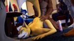  16:9 3d_(artwork) anal anal_penetration anthro being_watched blue_body breasts canid canine canis digital_media_(artwork) dildo female fingering fox fox_mccloud genitals group honorboundnoob krystal looking_at_another male male/male male_penetrated male_penetrating male_penetrating_male mammal masturbation nintendo nipples nude penetration pussy sex sex_toy source_filmmaker star_fox vaginal vaginal_masturbation video_games widescreen wolf 