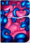  absurd_res ahegao anthro birth coiling comic comic_page egg english_text female hi_res kobold looking_pleasured lutivian nipple_fetish nipple_penetration nipple_play nipples oral oral_penetration oviposition penetration scalie speechless stuffing tentacles text tongue tongue_out vaginal vaginal_penetration vore winged_kobold 