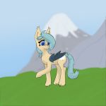  1:1 bat_pony bat_wings cool_breeze equid equine female feral hasbro icy_breeze mammal membrane_(anatomy) membranous_wings my_little_pony solo thestral wings 
