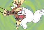  bdsm digisushi female lagomorph lopunny male mammal nintendo pok&#233;mon pokemon rabbit restrained straight video_games zangoose 