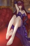  cameltoe dress evan_(912319) fate/grand_order feet scathach_(fate/grand_order) 