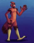  anthro avian bird bucky_(disambiguation) cardinal_(bird) hi_res male ohio oscine passerine solo wolfen_deschain 