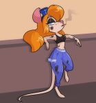  anthro chip_&#039;n_dale_rescue_rangers cigarette clothed clothing disney eyewear eyewear_on_head female gadget_hackwrench goggles goggles_on_head mammal mouse murid murine razska rodent smoking solo 