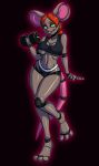  absurd_res animatronic anthro clothed clothing exercise female hi_res humanoid machine moxie_the_mouse robot sem-l-grim solo weightlifting workout 