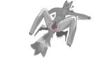 16:9 absurd_res anal anthro anus canid canine canis female gaping gaping_anus hi_res mammal nezzy_underscore solo widescreen wolf 