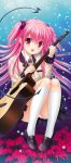  angel_beats! guitar key na-ga seifuku tagme tail yui_(angel_beats!) 