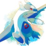  1:1 2020 blue_body claws detailed_background digital_media_(artwork) dragon feral flying latios legendary_pok&eacute;mon looking_back mammal membrane_(anatomy) membranous_wings nintendo pok&eacute;mon pok&eacute;mon_(species) red_eyes solo spread_wings video_games white_body wings zoroa553 