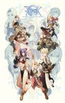  6+boys 6+girls acolyte_(ragnarok_online) apple_on_head archer_(ragnarok_online) armor assassin_(ragnarok_online) axe backpack bag bandages bandaid bandaid_on_cheek bangs black_gloves black_legwear black_pants black_skirt blacksmith_(ragnarok_online) blonde_hair blue_eyes blue_shirt book boots bow_(weapon) bra breastplate breasts brown_capelet brown_eyes brown_footwear brown_gloves brown_hair brown_pants brown_shirt cape capelet cassock chainmail clenched_teeth closed_mouth commentary_request copyright_name cross dagger dress feathers fire flail full_body gauntlets gloves goggles goggles_on_head grandyoukan green_eyes grin hair_between_eyes hairband hat highres holding holding_book holding_bow_(weapon) holding_weapon hunter_(ragnarok_online) knight_(ragnarok_online) korean_commentary long_hair long_sleeves looking_at_viewer looking_to_the_side mace mage_(ragnarok_online) magic medium_breasts medium_hair merchant_(ragnarok_online) midriff monocle morning_star multiple_boys multiple_girls navel novice_(ragnarok_online) official_art one_eye_closed open_mouth pants pantyhose peaked_cap pelvic_curtain pink_dress pink_hair pink_shorts pointing pointing_up potion priest_(ragnarok_online) purple_hair ragnarok_online rainbow red_bra red_cape red_eyes red_hair scroll shirt short_hair short_sleeves shorts shrug_(clothing) sidelocks simple_background skirt smile standing sword swordsman_(ragnarok_online) teeth thief_(ragnarok_online) underwear waist_cape weapon white_background white_capelet wizard_(ragnarok_online) 