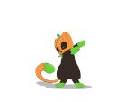  alpha_channel ambiguous_gender black_body black_fur black_sclera dabbing domestic_cat felid feline felis feral food fruit fur green_body green_eyes green_fur hi_res keysquid mammal meme orange_body orange_fur plant pumkat pumpkin pumpkin_head shadow shitpost simple_background solo transparent_background 