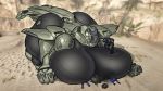  16:9 aircraft alien anthro big_breasts big_butt borisalien breasts butt clothing desert female halo_(series) hi_res living_aircraft living_machine living_vehicle machine macro microsoft sangheili size_difference spartan_(halo) thick_thighs tight_clothing vehicle video_games widescreen xbox_game_studios 