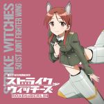  animal_ears disc_cover minna_dietlinde_wilcke strike_witches uniform 