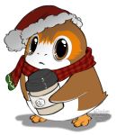  2020 brown_eyes digital_media_(artwork) hi_res kittydee porg solo standing star_wars 