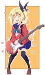  guitar nukui_hayu ochikobore_fruit_tart seifuku sweater tagme thighhighs 