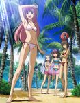  asakaze_risa bikini cap hanabishi_miki hayate_no_gotoku katsura_hinagiku katsura_yukiji segawa_izumi swimsuits 