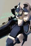  artist_name bellzelute dated glowing grey_background gun holding holding_gun holding_weapon hoshino_(pixiv12796893) leaning_forward looking_ahead mecha no_humans science_fiction solo super_robot_wars super_robot_wars_judgement visor weapon 