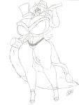  anthro big_breasts bovid bovine breasts cattle christmas christmas_clothing clothed clothing eyewear female footwear glasses hi_res high_heels holidays horn huge_breasts krocialblack looking_at_viewer mammal muscular muscular_anthro muscular_female shoes smile solo thick_thighs topwear wide_hips 